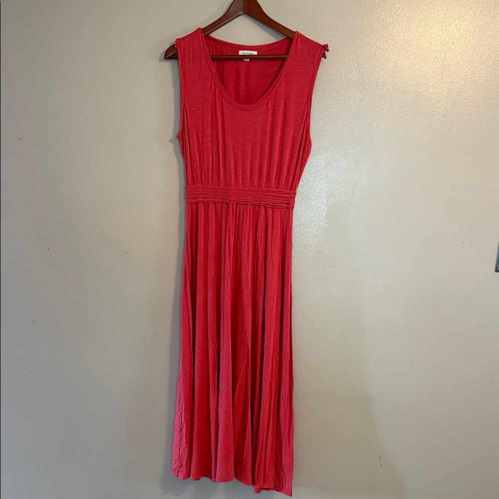 Max Studio Sleeveless Maxi Dress in red